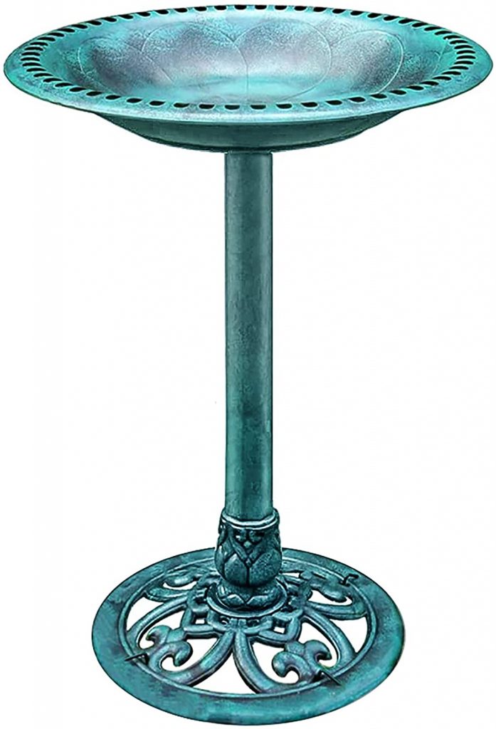 best pedestal birdbath