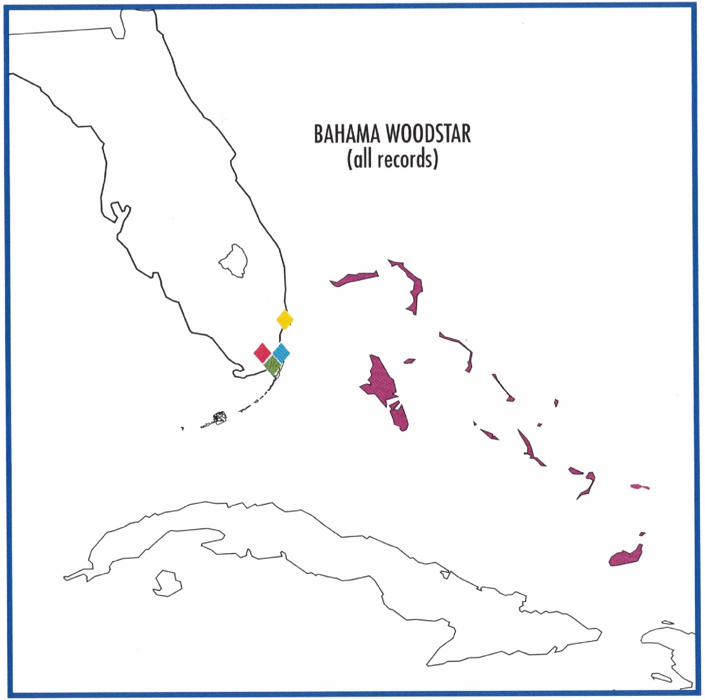 bahama-woodstar-migration-map