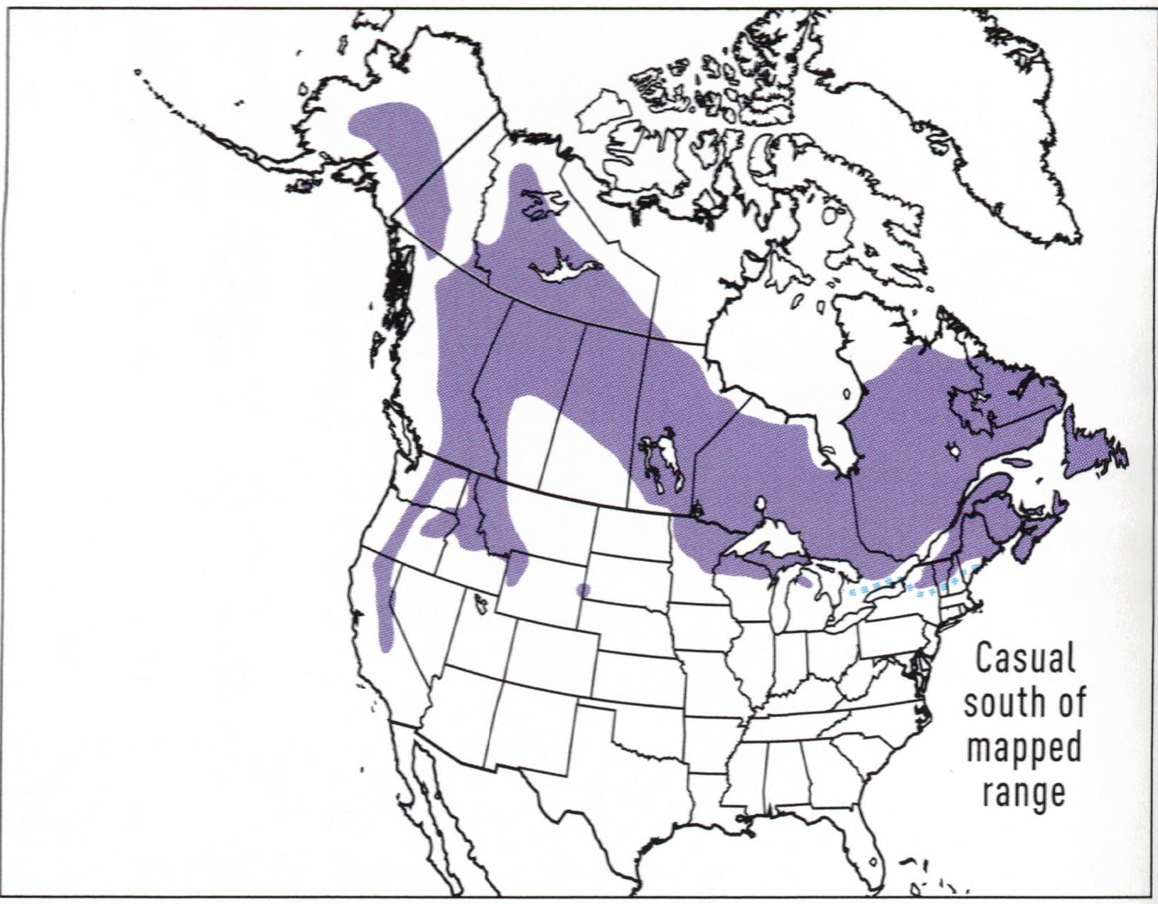 black-backed-woodpeker-range-map