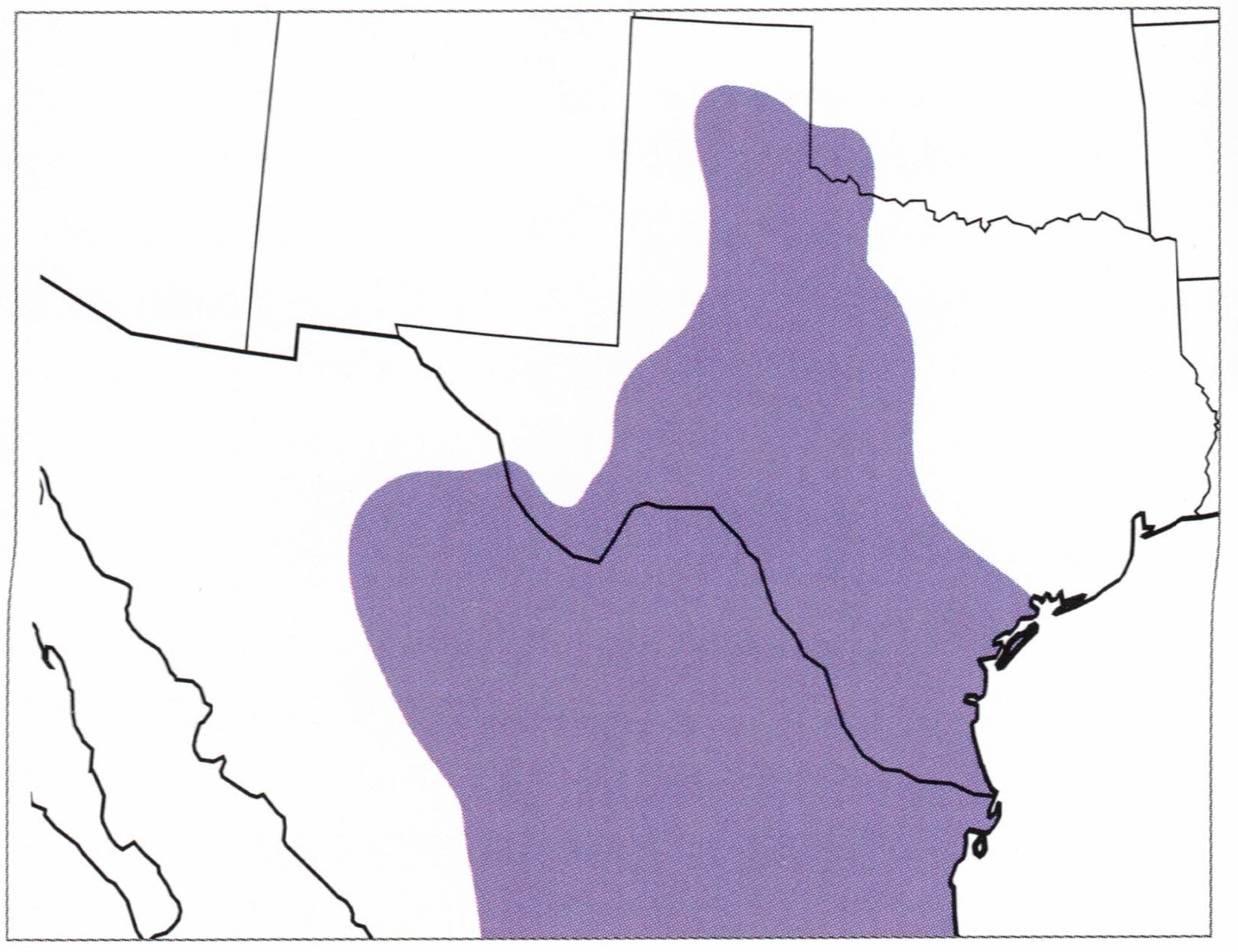 golden-fronted-woodpecker-range-map